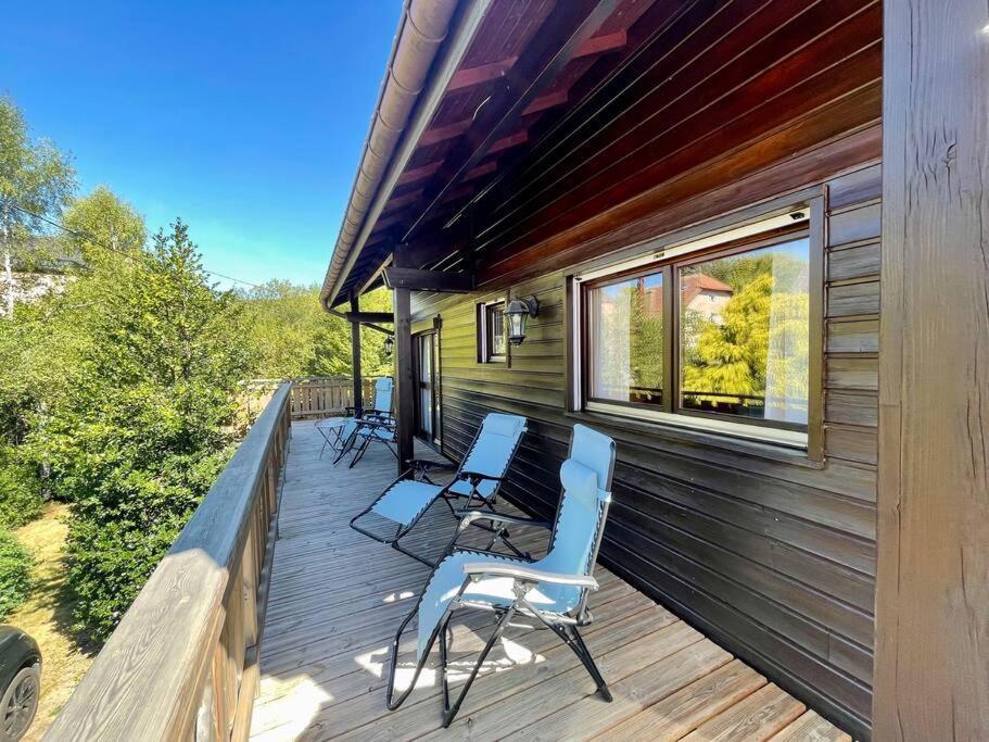 Chalet Kelly, centre ville / Jacuzzi / Sauna Gérardmer Esterno foto